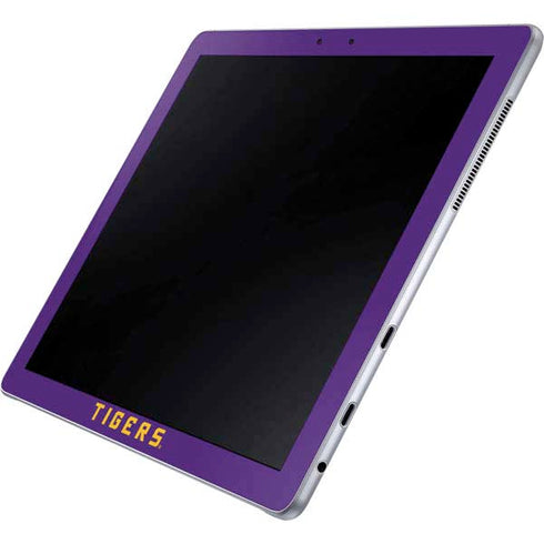 Louisiana State University - LSU Tigers Purple Galaxy Book 12in Skin