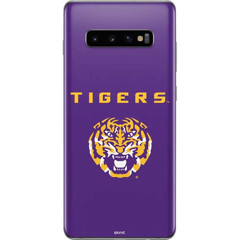 Louisiana State University - LSU Tigers Purple Galaxy S10 Plus Skin