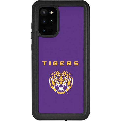 Louisiana State University - LSU Tigers Purple Galaxy S20 Plus Waterproof Case