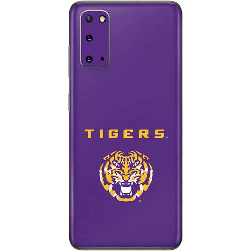 Louisiana State University - LSU Tigers Purple Galaxy S20 Skin