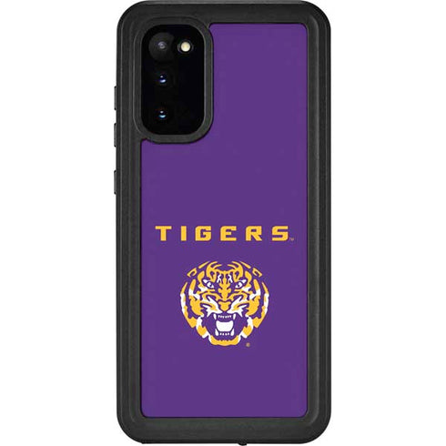 Louisiana State University - LSU Tigers Purple Galaxy S20 Waterproof Case