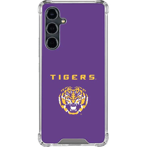 Louisiana State University - LSU Tigers Purple Galaxy S23 FE Clear Case