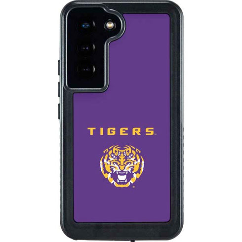 Louisiana State University - LSU Tigers Purple Galaxy S23 Waterproof Case