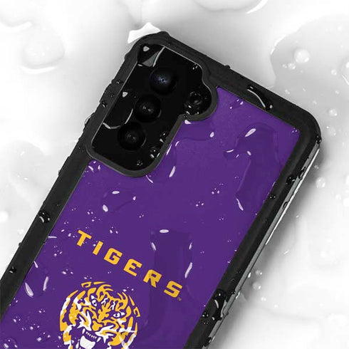 Louisiana State University - LSU Tigers Purple Galaxy S23 Waterproof Case