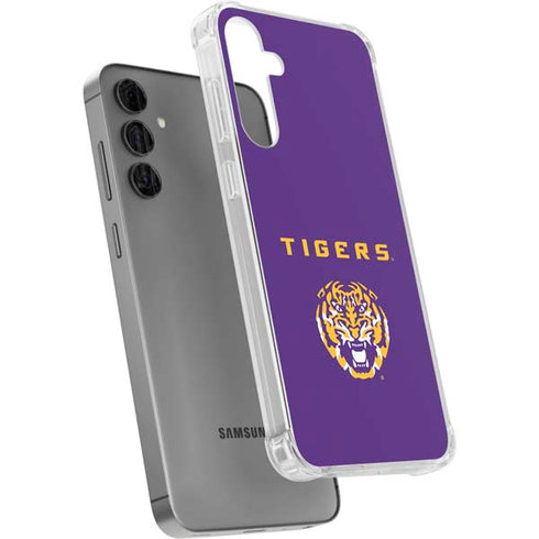 Louisiana State University - LSU Tigers Purple Galaxy S24 Plus Clear Case