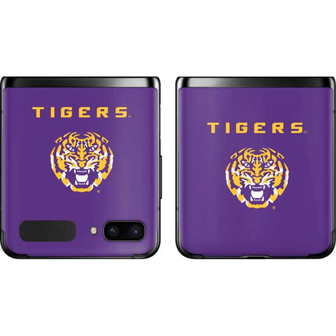 Louisiana State University - LSU Tigers Purple Galaxy Z Flip Skin
