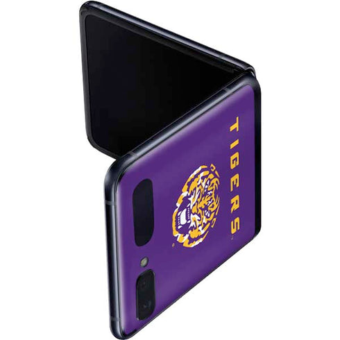 Louisiana State University - LSU Tigers Purple Galaxy Z Flip Skin