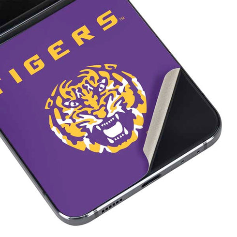 Louisiana State University - LSU Tigers Purple Galaxy Z Flip5 5G Skin