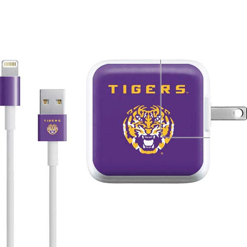 Louisiana State University - LSU Tigers Purple iPad Charger (10W USB) Skin