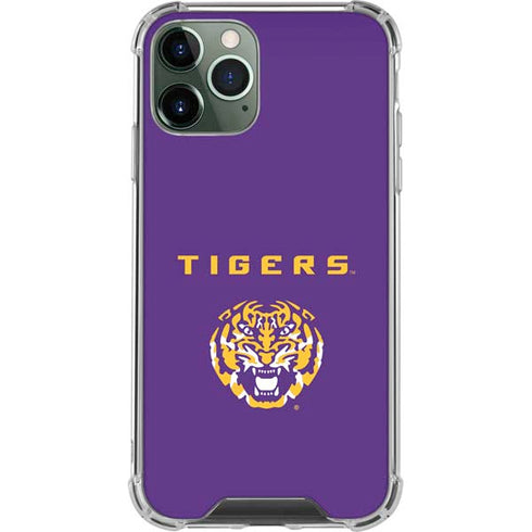 Louisiana State University - LSU Tigers Purple iPhone 11 Pro Max Clear Case