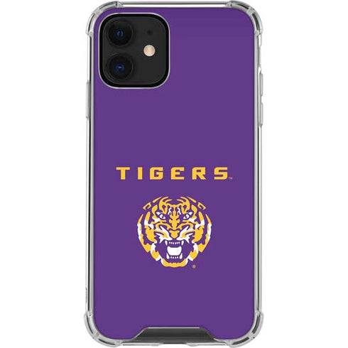 Louisiana State University - LSU Tigers Purple iPhone 12 Mini Clear Case