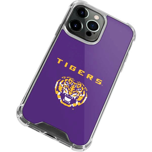 Louisiana State University - LSU Tigers Purple iPhone 15 Pro Clear Case