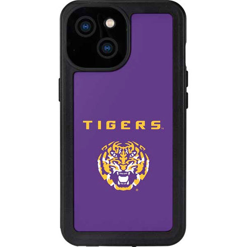 Louisiana State University - LSU Tigers Purple iPhone 15 Waterproof Case