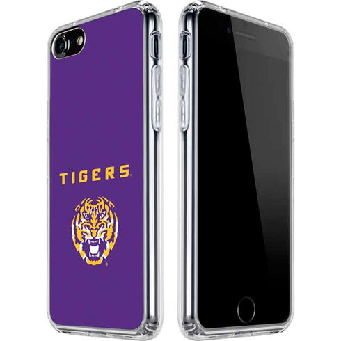 Louisiana State University - LSU Tigers Purple iPhone SE (2nd & 3rd Gen) Clear Case