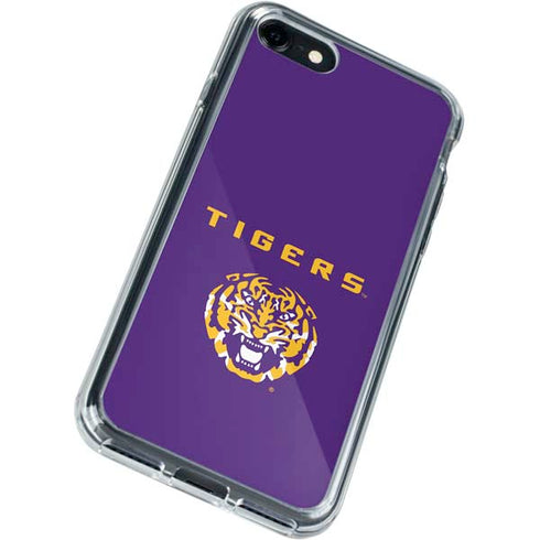 Louisiana State University - LSU Tigers Purple iPhone SE (2nd & 3rd Gen) Clear Case