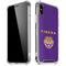 Louisiana State University - LSU Tigers Purple iPhone XS Max Clear Case