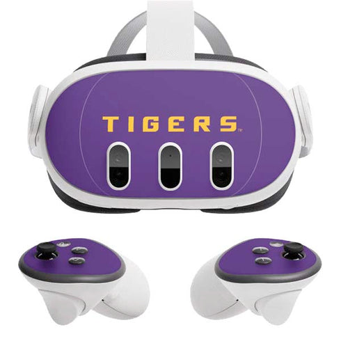 Louisiana State University - LSU Tigers Purple Meta Quest 3 Skin