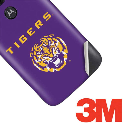 Louisiana State University - LSU Tigers Purple Moto E5 Play Skin
