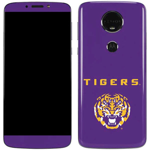 Louisiana State University - LSU Tigers Purple Moto E5 Plus Skin