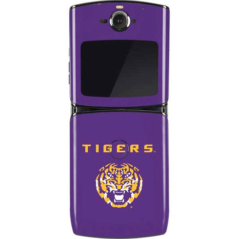 Louisiana State University - LSU Tigers Purple Motorola RAZR Skin