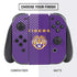 Louisiana State University - LSU Tigers Purple Nintendo Switch Bundle Skin