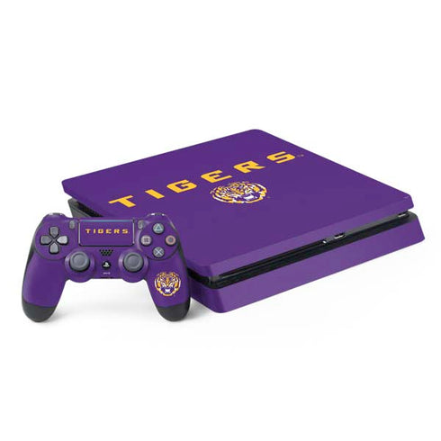 Louisiana State University - LSU Tigers Purple PS4 Slim Bundle Skin