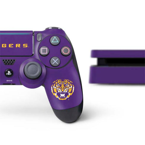 Louisiana State University - LSU Tigers Purple PS4 Slim Bundle Skin