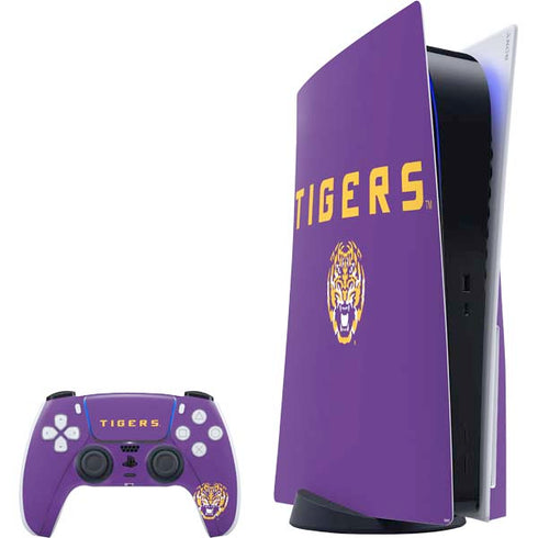 Louisiana State University - LSU Tigers Purple PS5 Bundle Skin