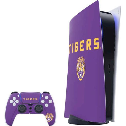 Louisiana State University - LSU Tigers Purple PS5 Digital Edition Bundle Skin