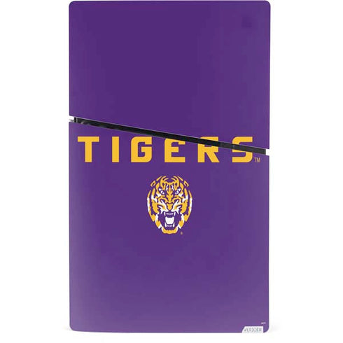 Louisiana State University - LSU Tigers Purple PS5 Slim Digital Edition Bundle Skin