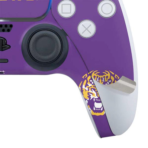 Louisiana State University - LSU Tigers Purple PS5 Slim Digital Edition Bundle Skin