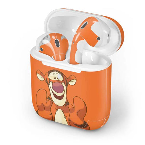 Disney Winnie the Pooh Tigget Portrait Apple AirPods 2 Skin