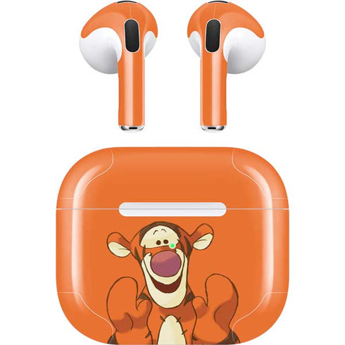 Disney Winnie the Pooh Tigget Portrait Apple AirPods (3rd Gen 2021) Skin