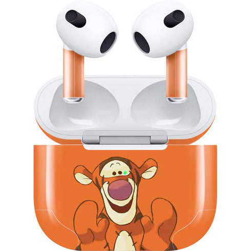 Disney Winnie the Pooh Tigget Portrait Apple AirPods (3rd Gen 2021) Skin