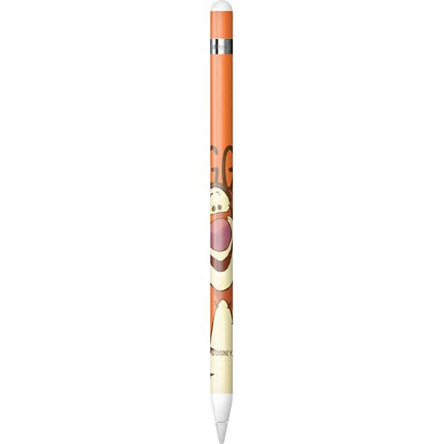 Disney Winnie the Pooh Tigget Portrait Apple Pencil (1st Gen, 2017) Skin