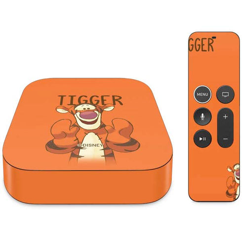 Disney Winnie the Pooh Tigget Portrait Apple TV Skin