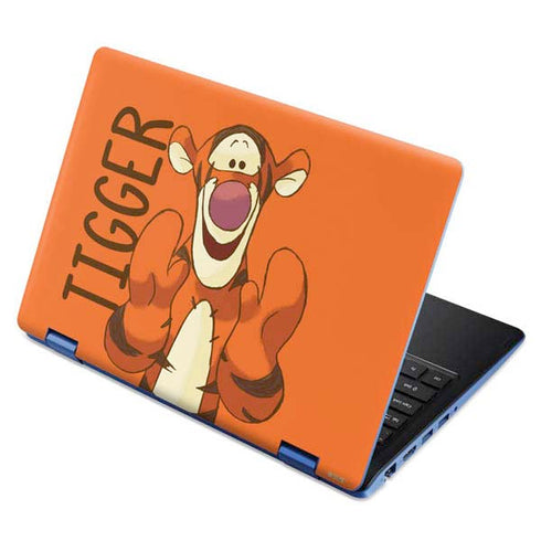 Disney Winnie the Pooh Tigget Portrait Aspire R11 11.6in Skin