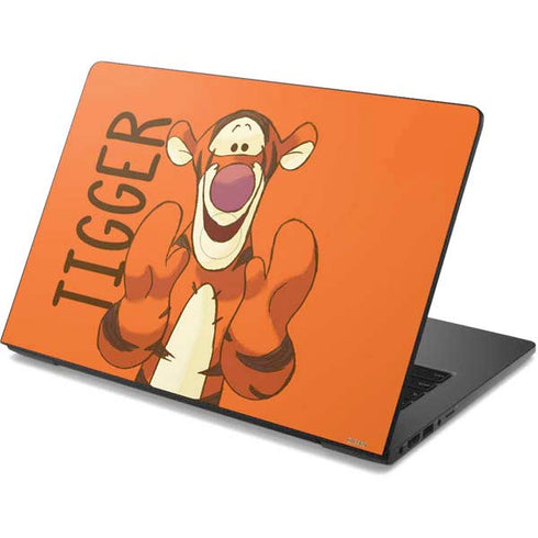 Disney Winnie the Pooh Tigget Portrait Dell Chromebook Skin