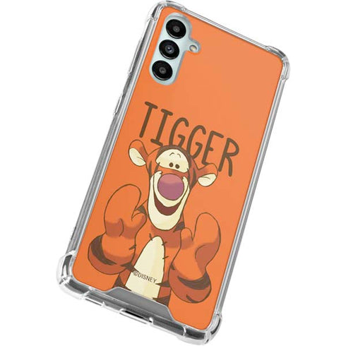 Disney Winnie the Pooh Tigget Portrait Galaxy A14 5G Clear Case
