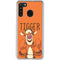 Disney Winnie the Pooh Tigget Portrait Galaxy A21 Clear Case