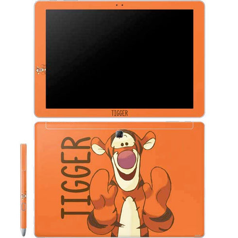 Disney Winnie the Pooh Tigget Portrait Galaxy Book 12in Skin
