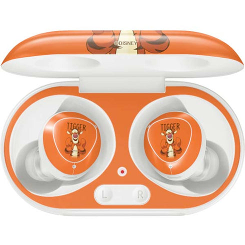 Disney Winnie the Pooh Tigget Portrait Galaxy Buds Plus Skin