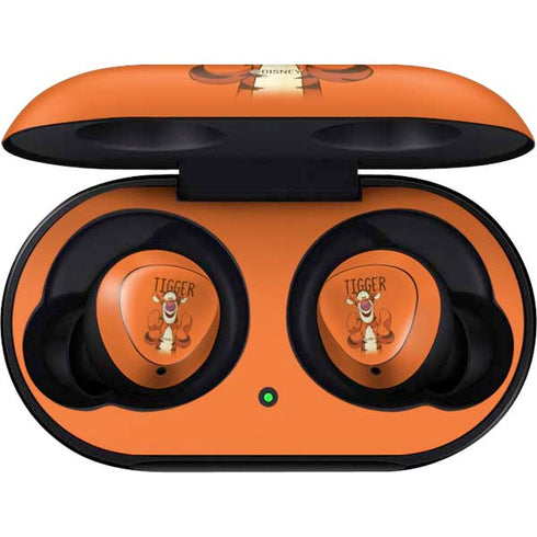 Disney Winnie the Pooh Tigget Portrait Galaxy Buds Skin