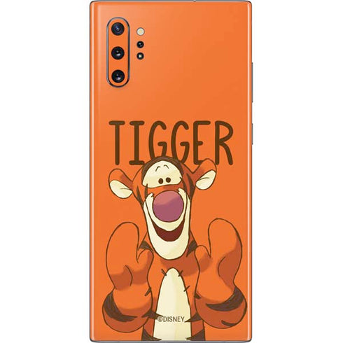 Disney Winnie the Pooh Tigget Portrait Galaxy Note 10 Plus Skin