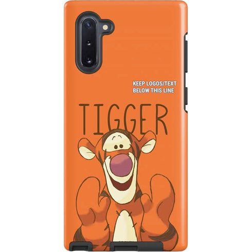 Disney Winnie the Pooh Tigget Portrait Galaxy Note 10 Pro Case