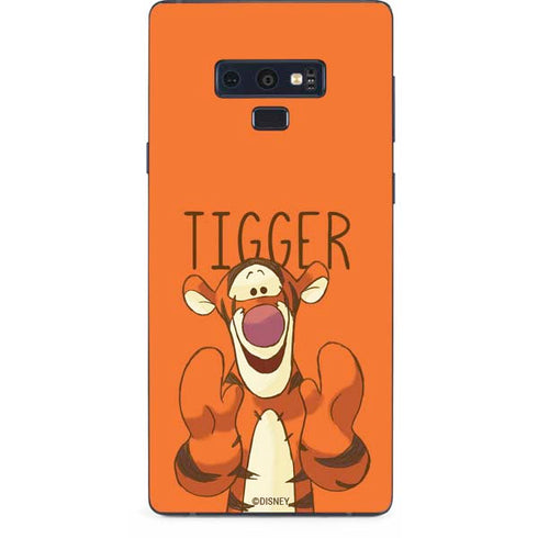 Disney Winnie the Pooh Tigget Portrait Galaxy Note 9 Skin