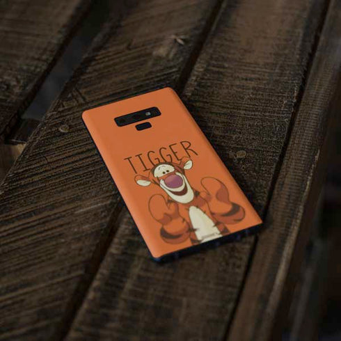 Disney Winnie the Pooh Tigget Portrait Galaxy Note 9 Skin