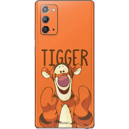 Disney Winnie the Pooh Tigget Portrait Galaxy Note20 5G Skin