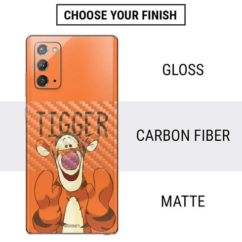 Disney Winnie the Pooh Tigget Portrait Galaxy Note20 5G Skin