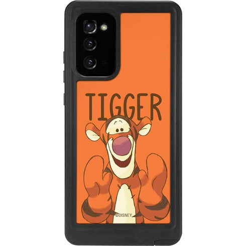 Disney Winnie the Pooh Tigget Portrait Galaxy Note20 5G Waterproof Case